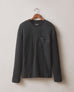 Men's Waffle Pocket Long Sleeve - Black